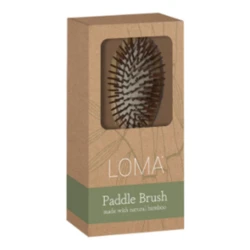 Loma Organics Bamboo Oval Paddle Brush 4 Loma Organics Bamboo Oval Paddle Brush - Image 2