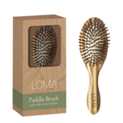 Loma Organics Bamboo Oval Paddle Brush 7 Loma Organics Bamboo Oval Paddle Brush -Hair Care Shop Bamboo Oval Paddle Brush add2 70870 4321 general